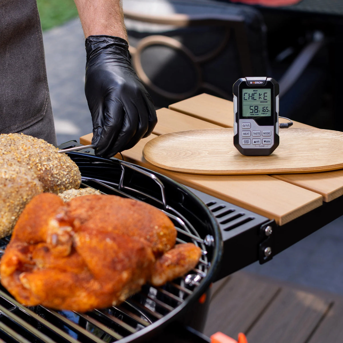 Maverick Single Probe Barbeque Thermometer and Timer