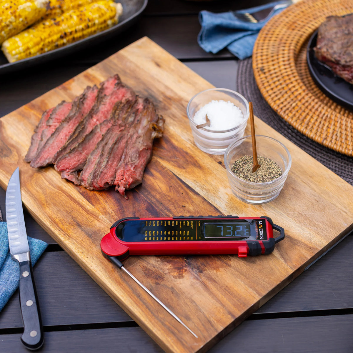 Maverick Pro-Temp Professional Thermocouple Thermometer - Red