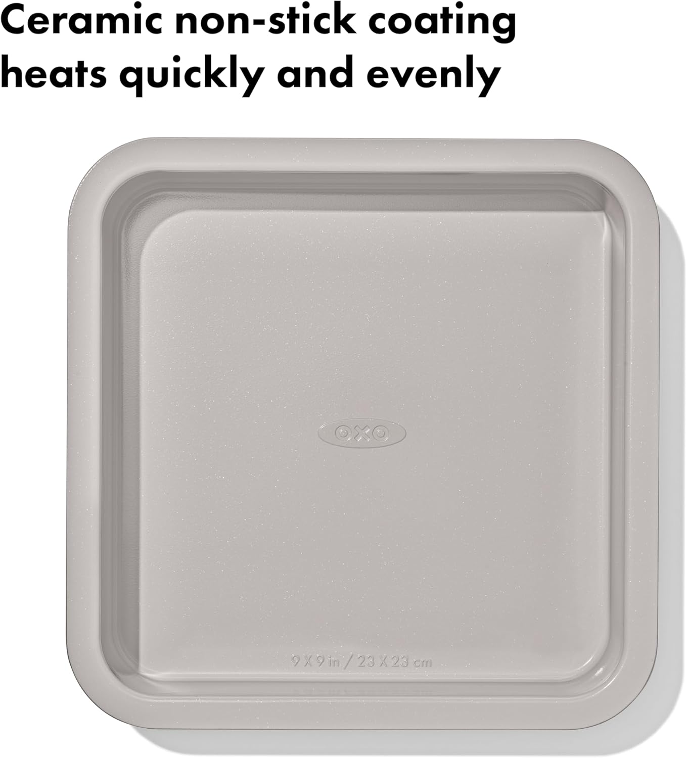 OXO Pro Ceramic Coated Square Cake Pan – 9"