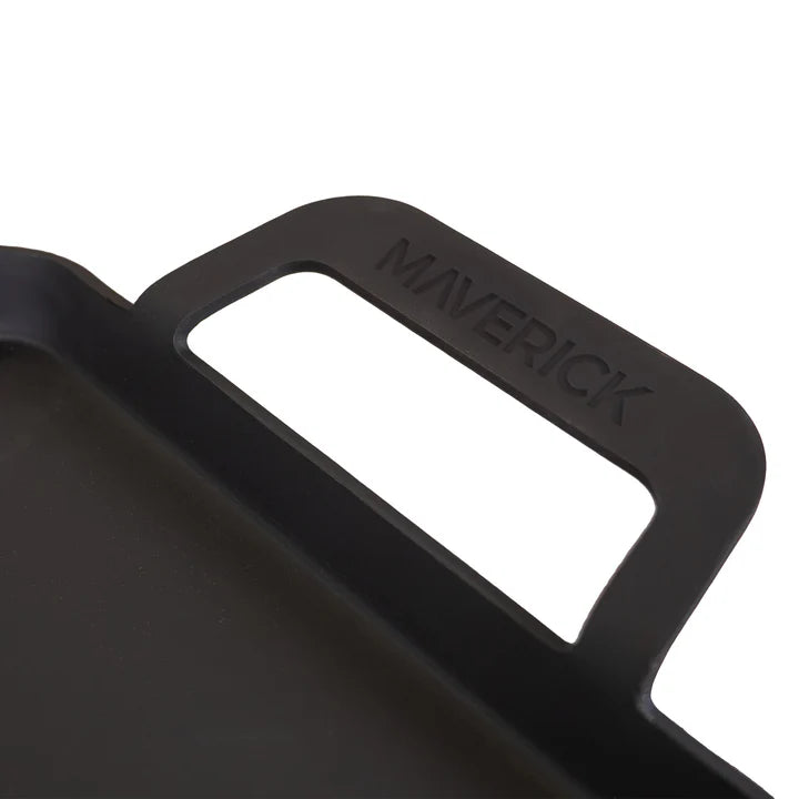 Maverick Preseasoned Carbon Steel Griddle - 22"