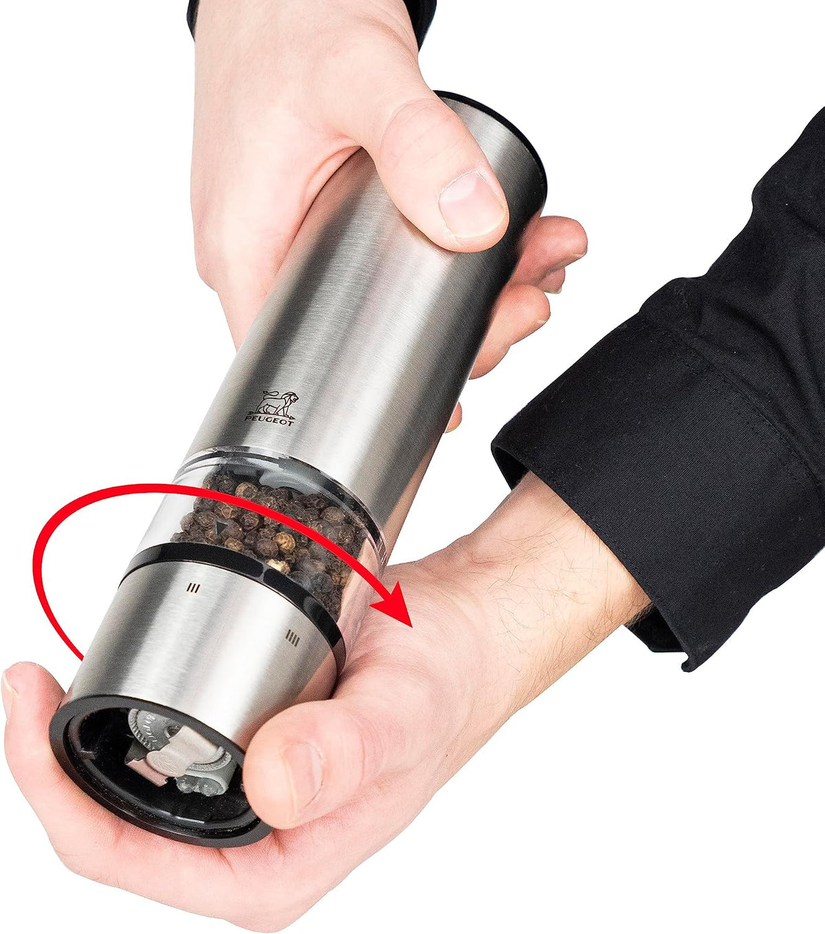 Peugeot ELiS Sense u'Select Electric Salt and Pepper Mill Set – 20 cm