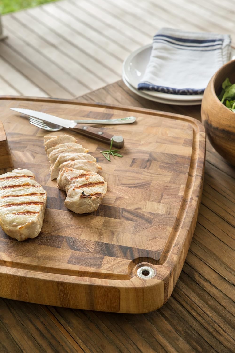 Ironwood Carolina Acacia Wood Chopping Board