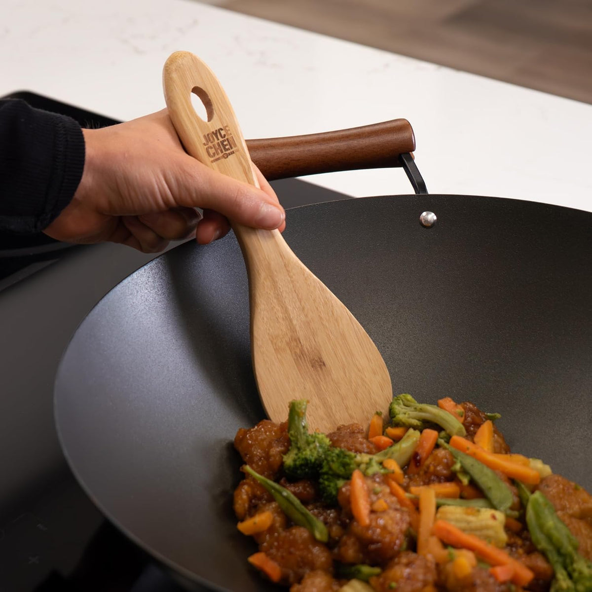 Joyce Chen Burnished Bamboo Rice Paddle – 9"