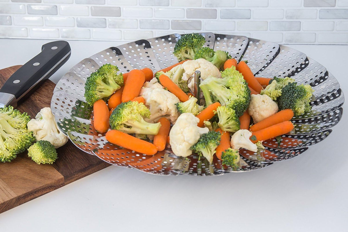 Fox Run Stainless Steel 11" Vegetable Steamer