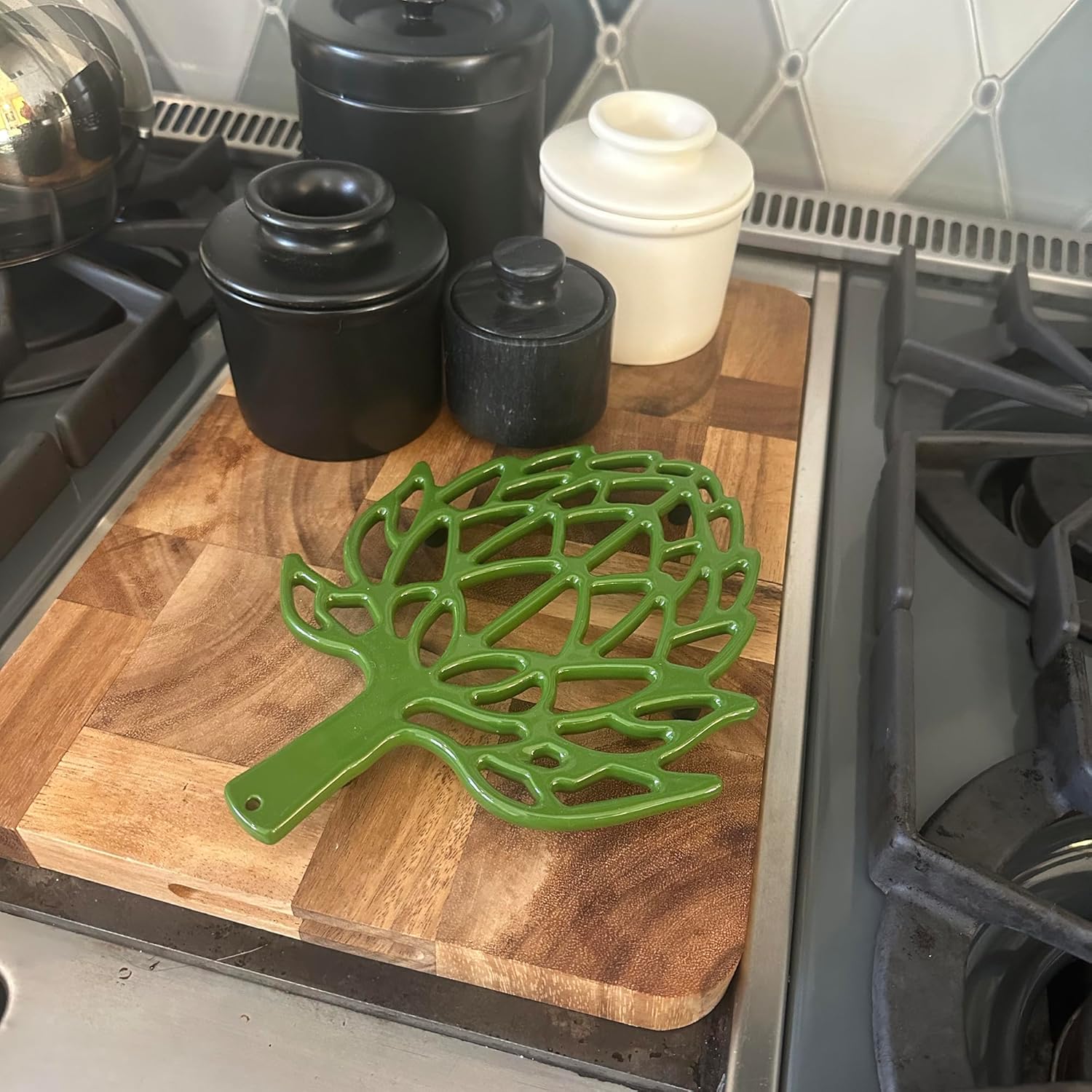 Fox Run Artichoke Cast Iron Trivet