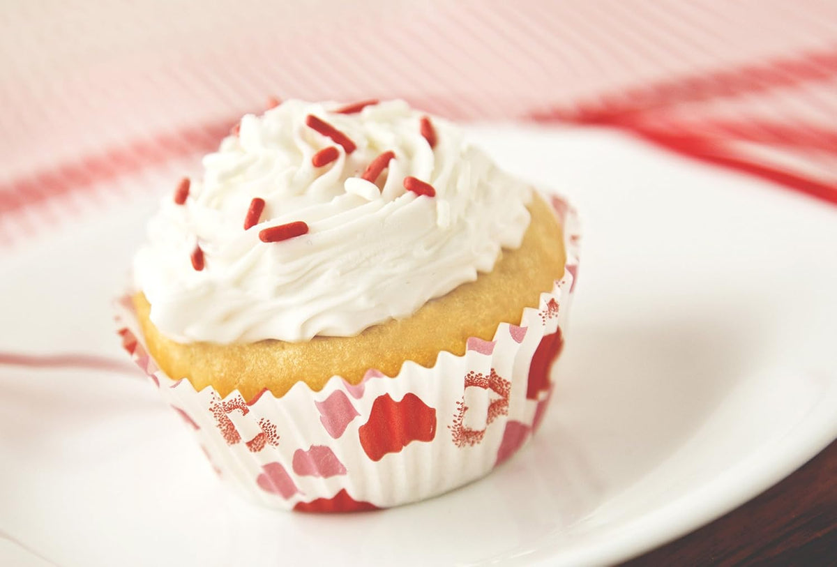 Fox Run Heart Bake Cups - 50 Pack