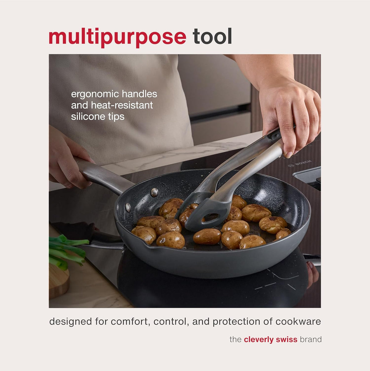 Zyliss Silicone-Tipped Tongs