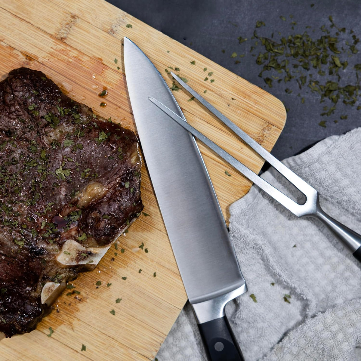 Outset Stainless Steel Carving Set