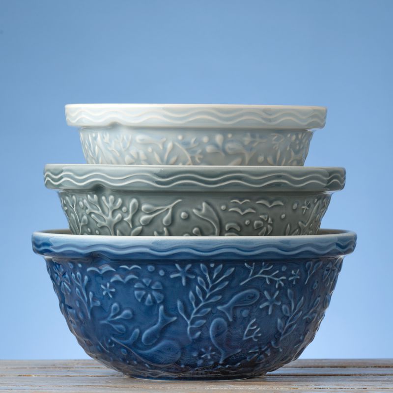 Mason Cash Nautical Mixing Bowl 11.75-Inch Navy