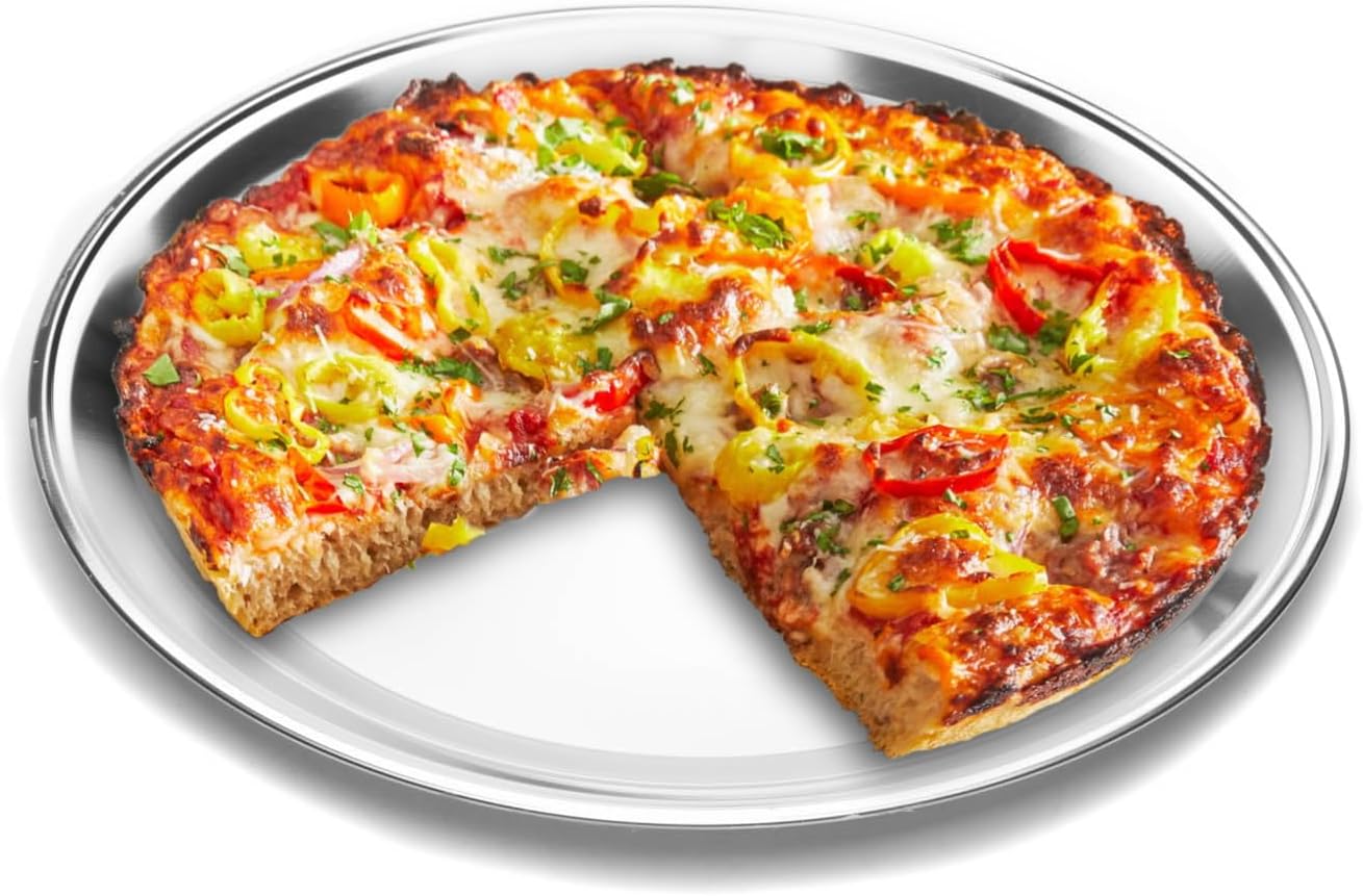 Fox Run Stainless Steel Pizza Pan 16 Inch