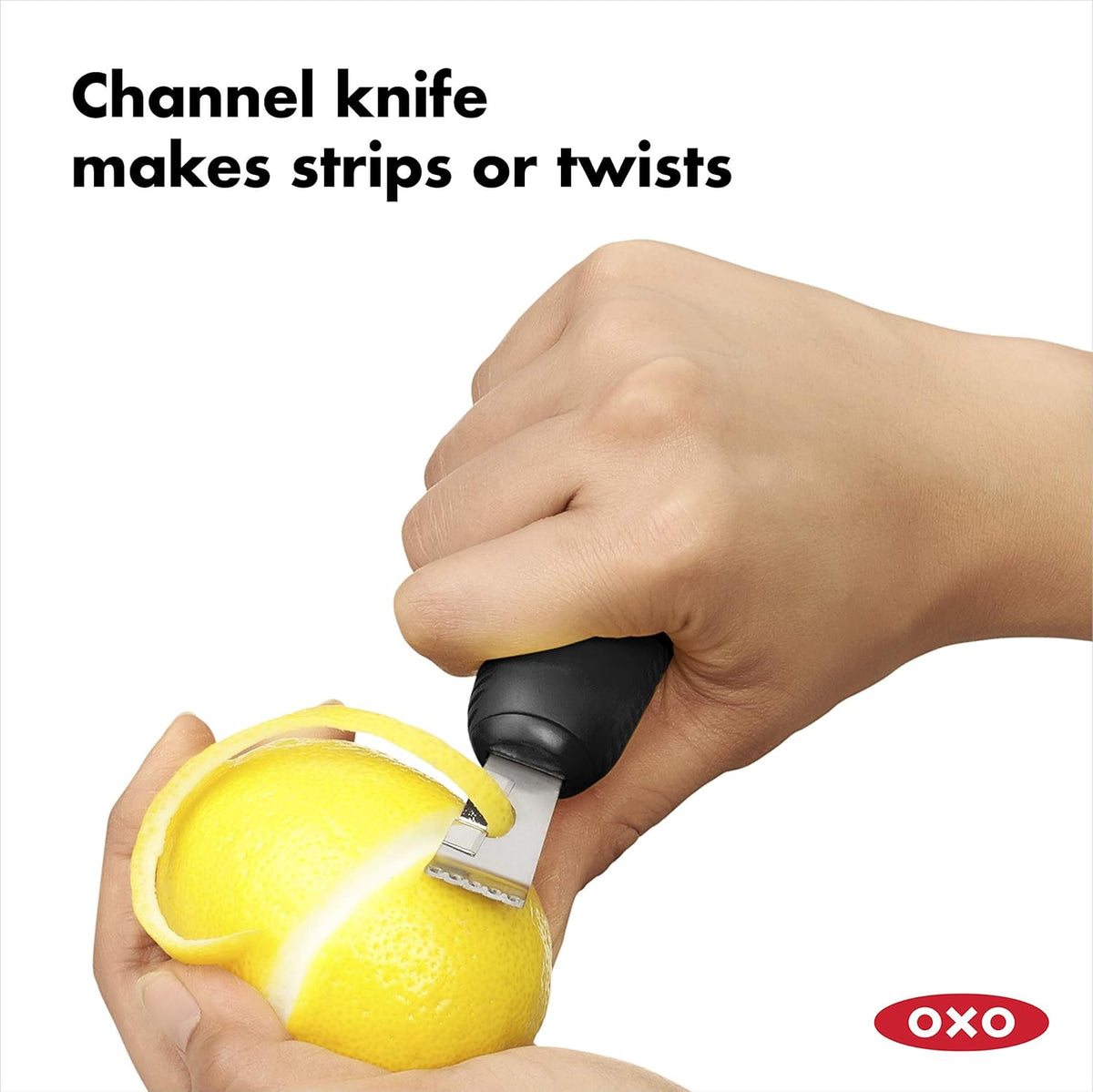 OXO Good Grips Citrus Zester with Channel Knife