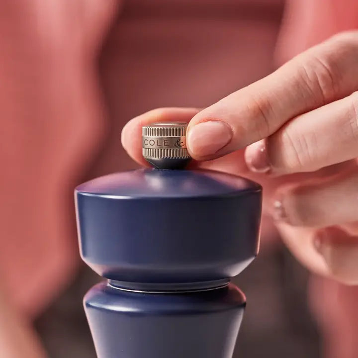 Cole & Mason Kenton Salt/Pepper Mill – Persian Blue – 6" / 15 cm
