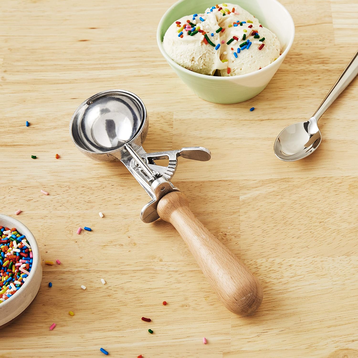 Fox Run Vintage Trigger Ice Cream Scoop