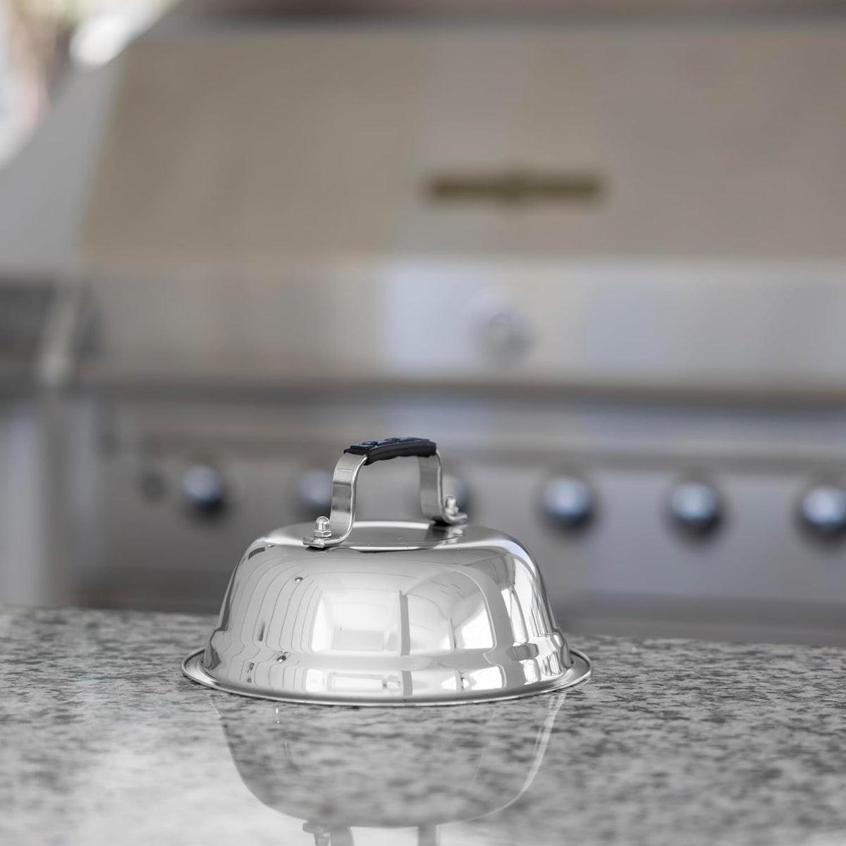 Outset 7.5" Stainless Steel Burger Melting Dome
