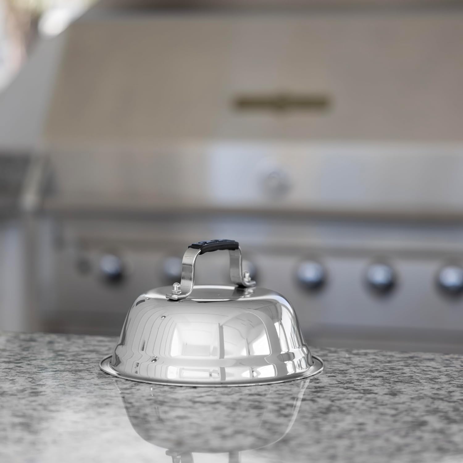 Outset 7.5" Stainless Steel Burger Melting Dome