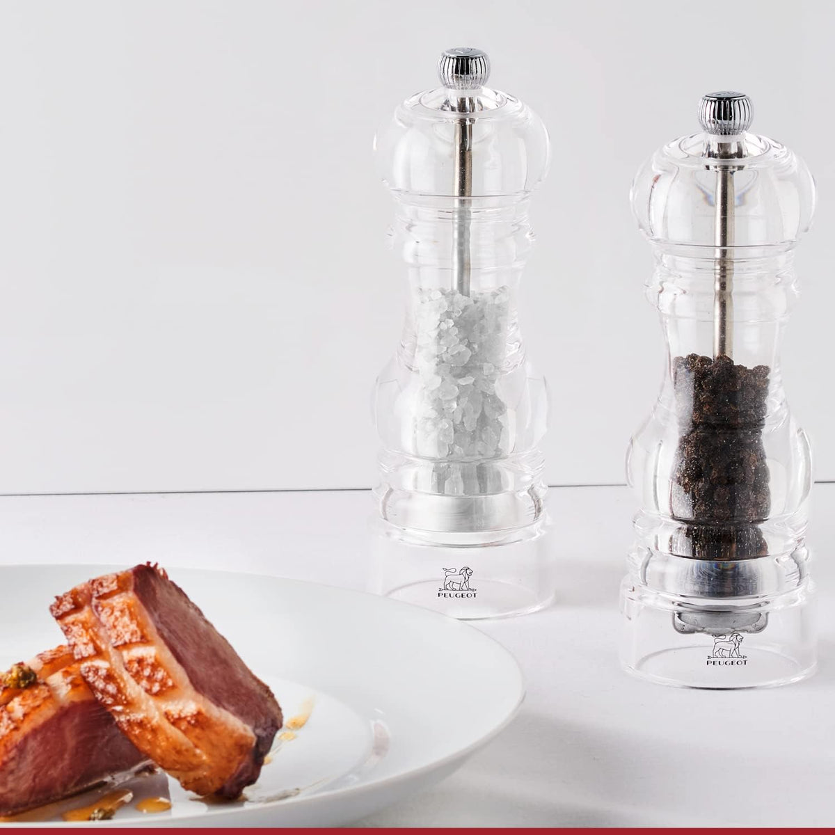 Peugeot Paris Classic Nancy Acrylic Salt & Pepper Mill – 12 cm