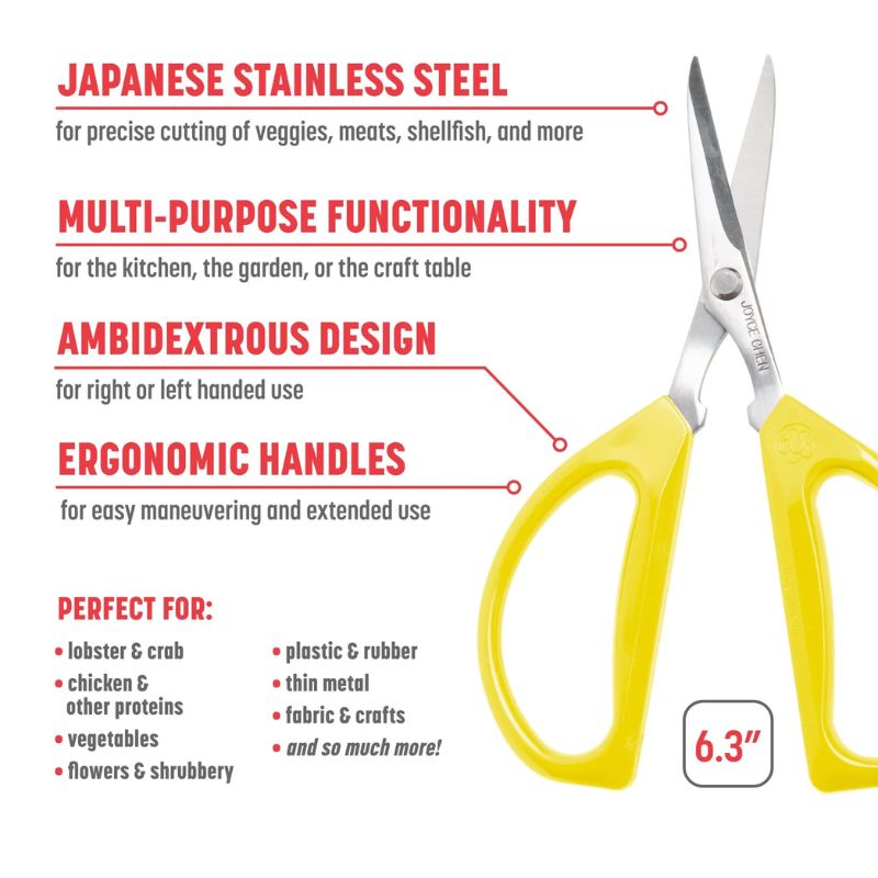 Joyce Chen Original Unlimited Kitchen Scissors - 2 Pack Joyce Chen by Kitchen Niche