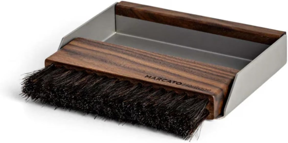 Marcato Briciola Premium American Walnut Brush & Crumb Collector