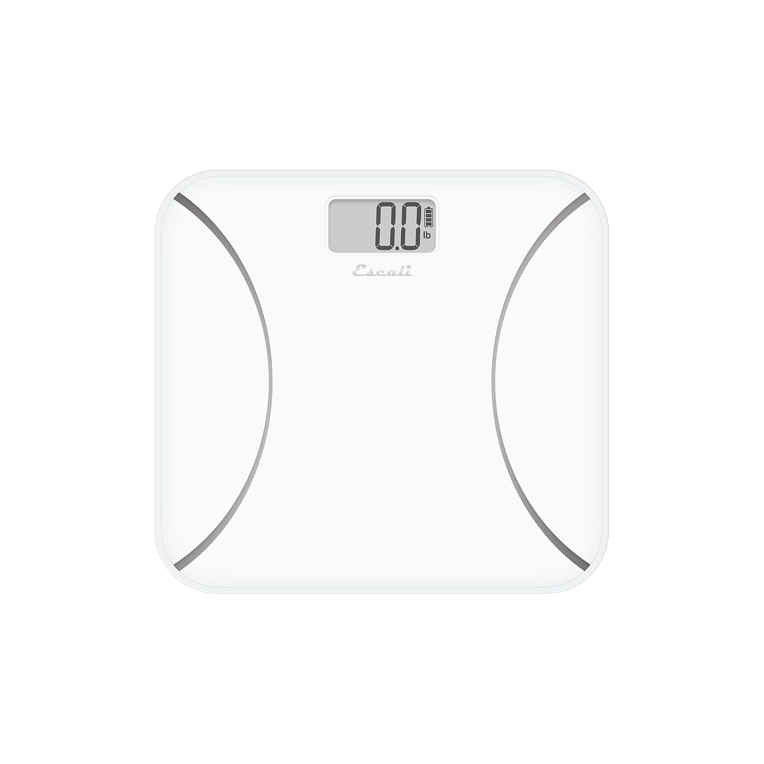 Escali Kinetic Bathroom Scale – White