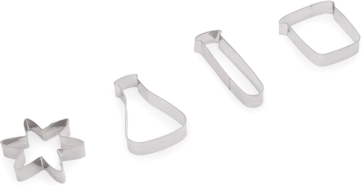 Fox Run Science Cookie Cutter Set