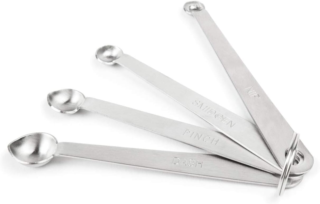 Fox Run Pinch Smidgen Dash Measuring Spoon Set