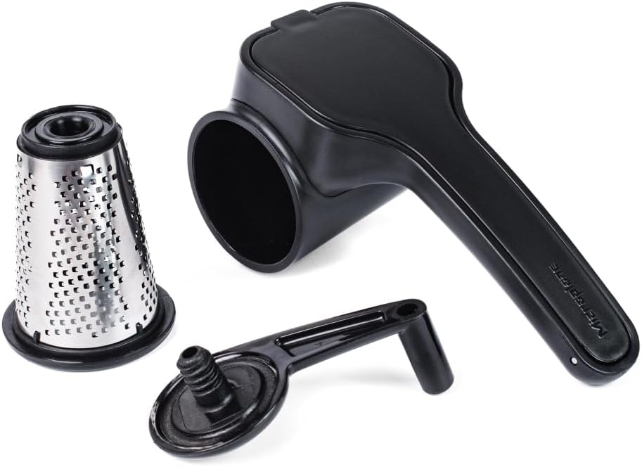 Microplane Rotary Grater – Coarse Drum by Kitchen Niche