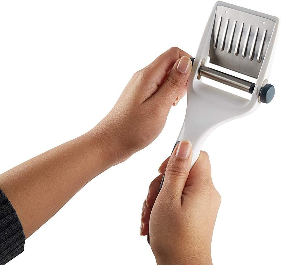 Zyliss Dial & Slice Cheese Slicer – White by Kitchen Niche