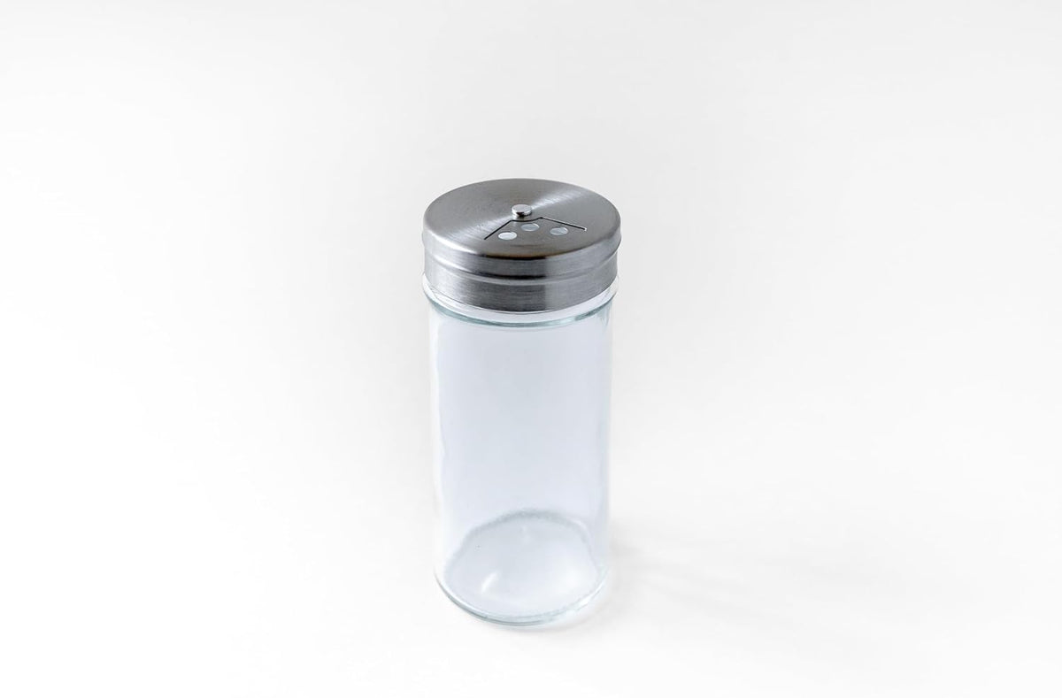Fox Run Glass Spice Jar With Stainless Steel Shaker Lid