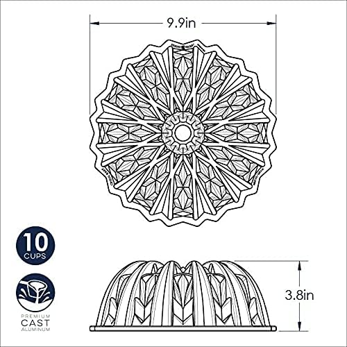Nordic Ware Cut Crystal Bundt Pan
