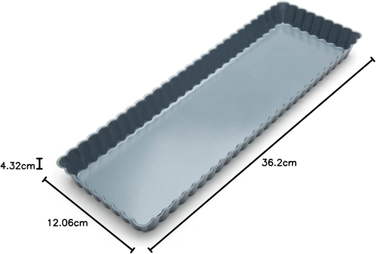 Fox Run 14" x 5" Loose Bottom Tart / Quiche Pan
