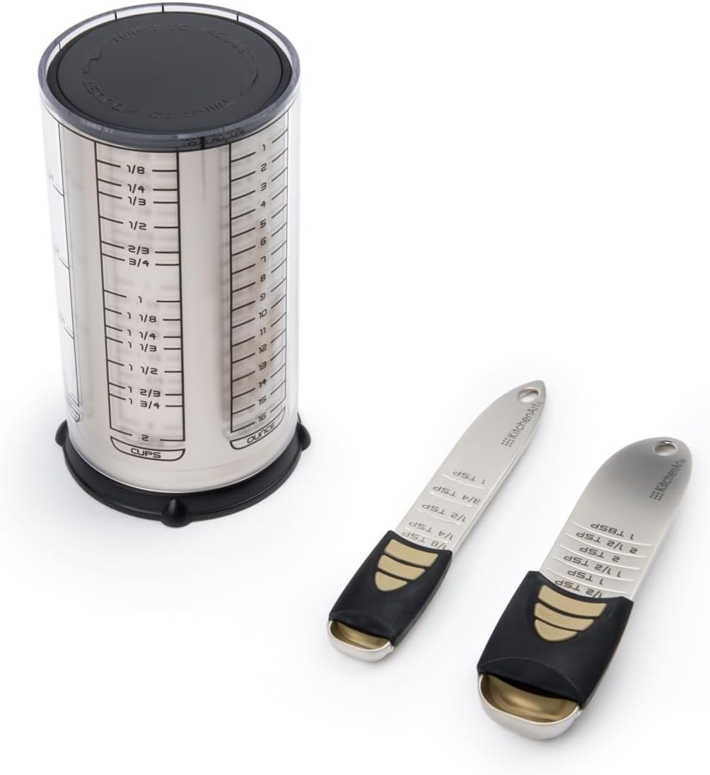KitchenArt 2 Cup Pro Essentials Measuring Gift Set