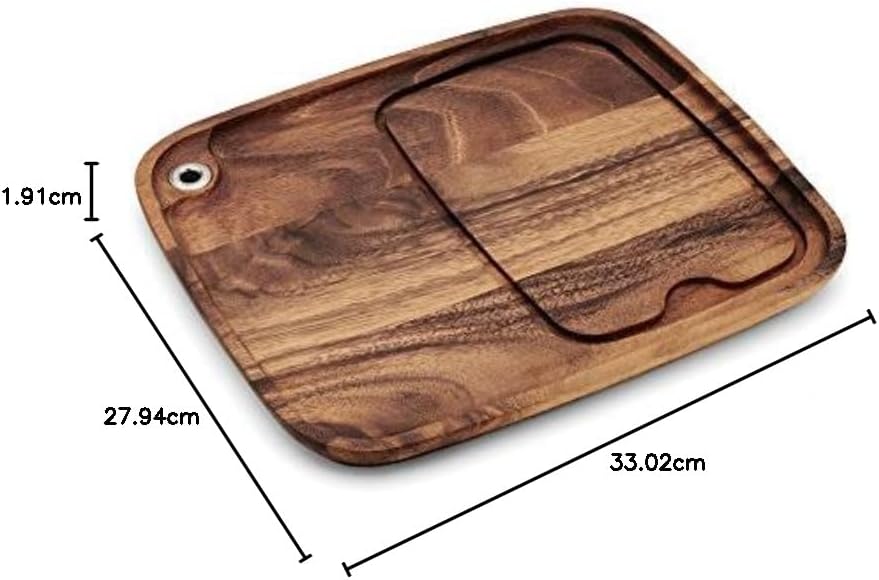 Ironwood Fort Worth Steak Plate – Acacia Wood