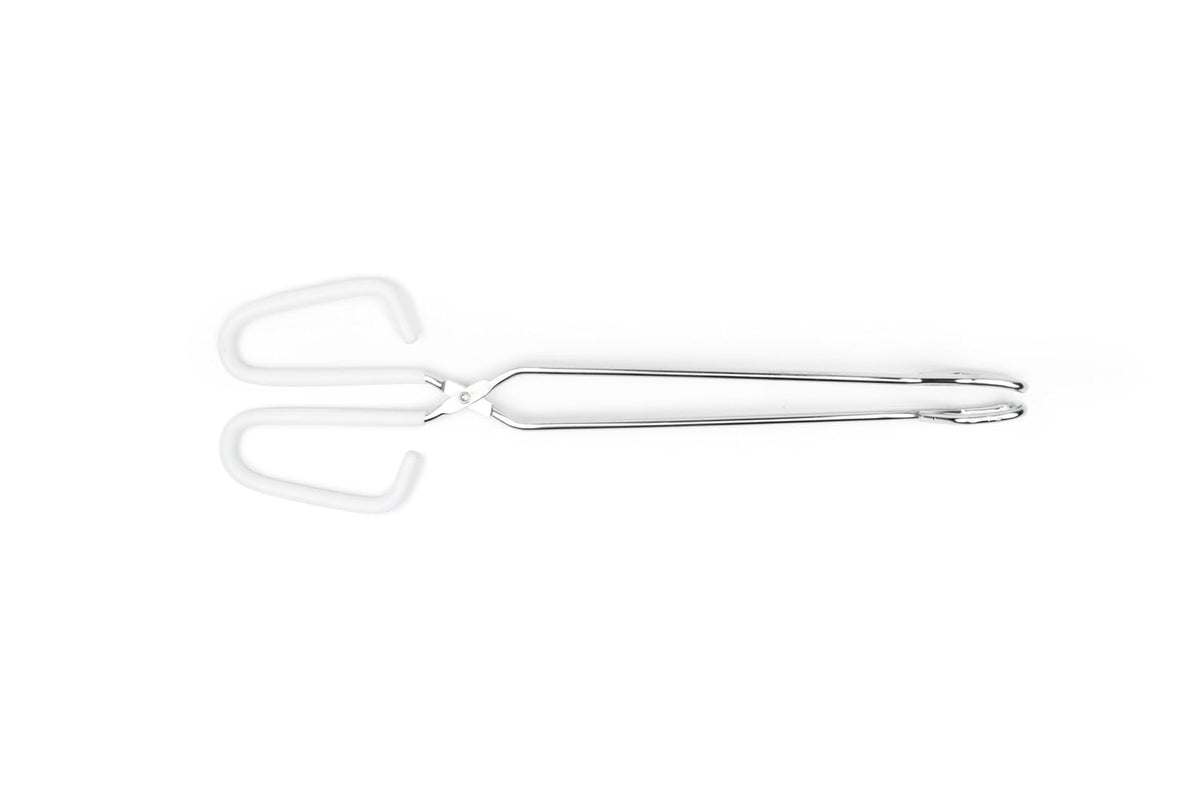 Fox Run 12" Steel Tongs With PVC Handle