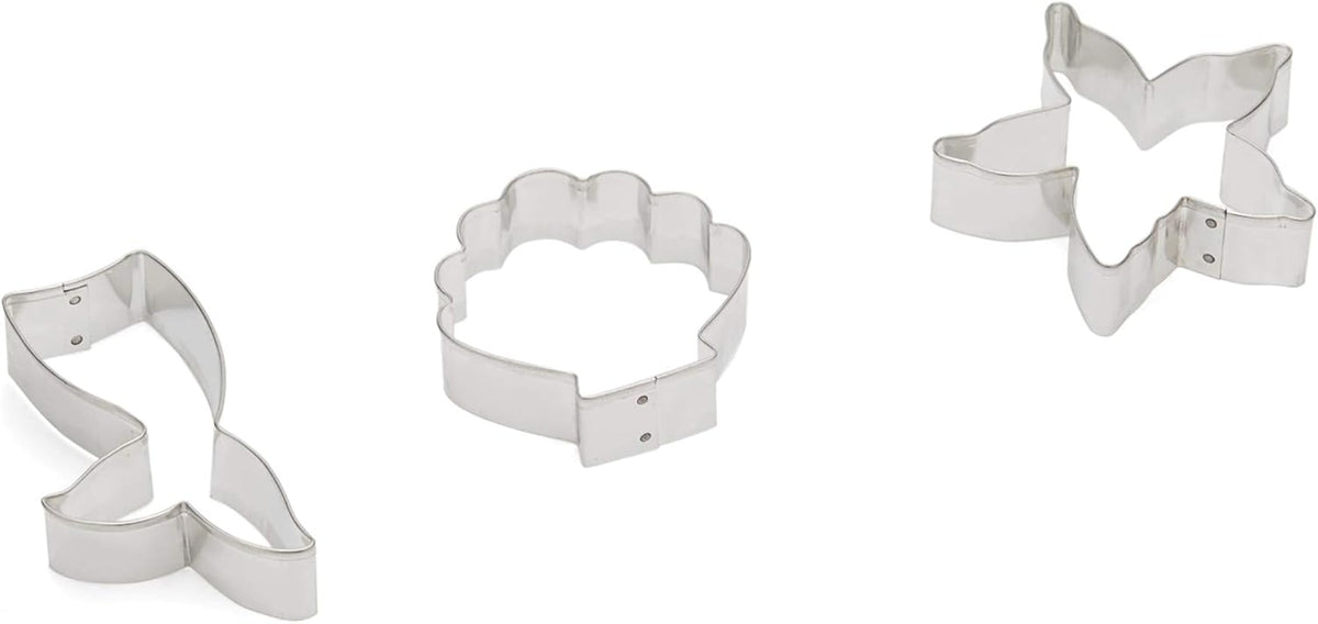 Fox Run Mermaid Cookie Cutter Set