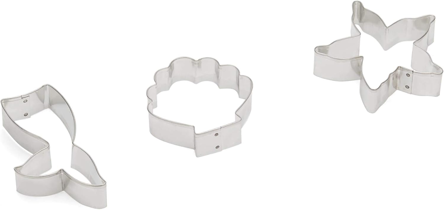 Fox Run Mermaid Cookie Cutter Set