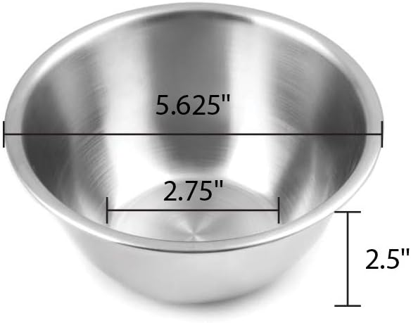 Fox Run Stainless Steel Mixing Bowl 0.5qt