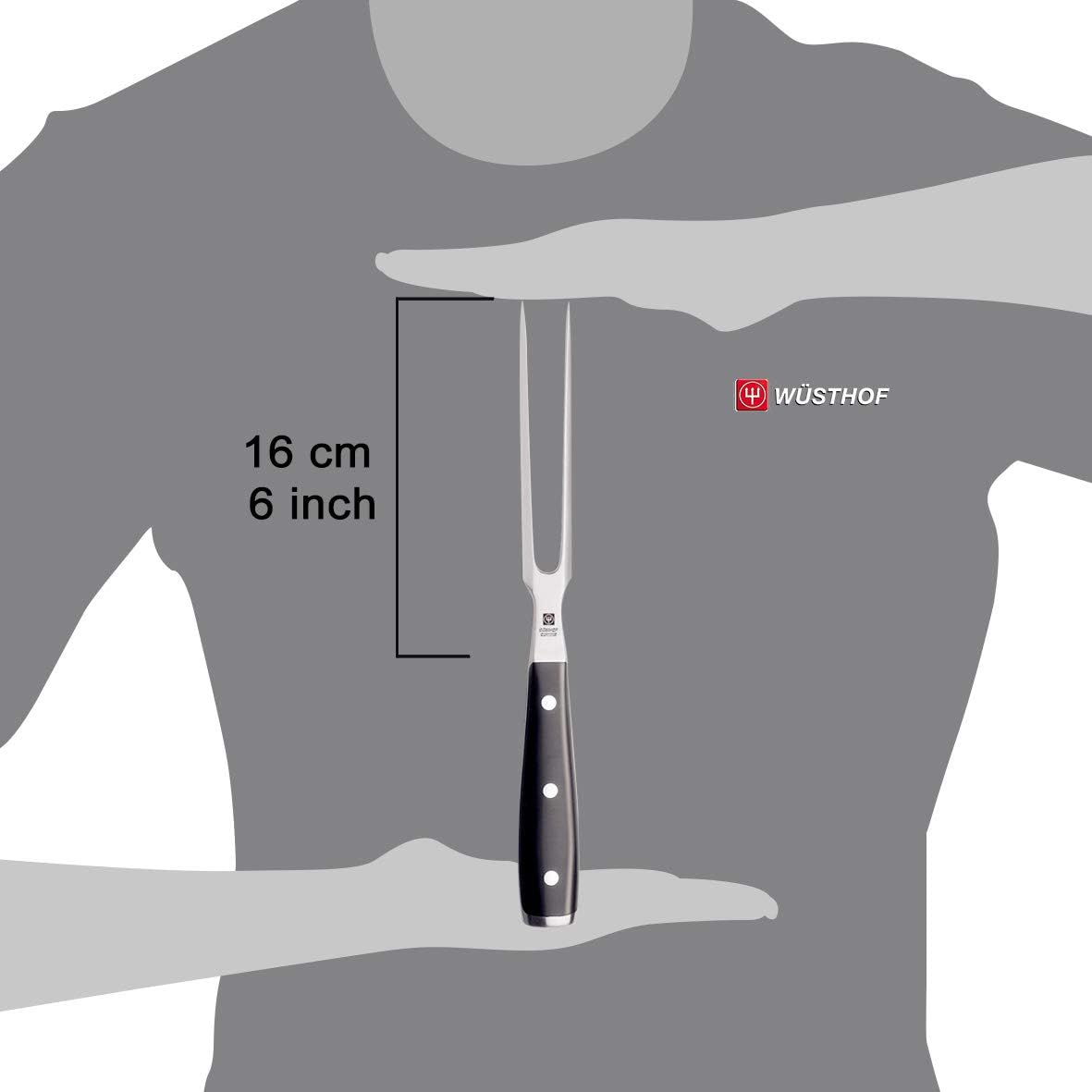 Wüsthof Classic Ikon Meat Fork – 6" by Kitchen Niche