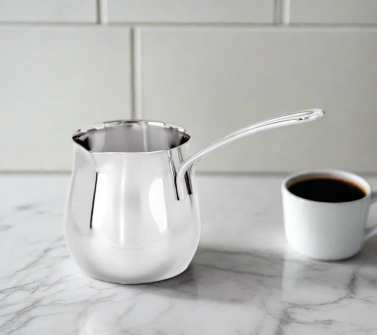 Cuisinox Stainless Steel Turkish Coffee Pot – 355ml by Kitchen Niche