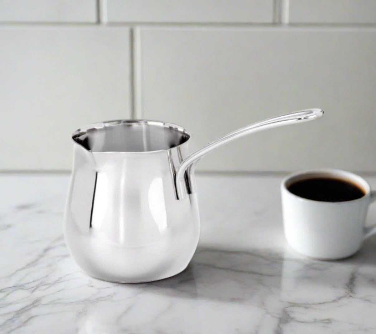 Cuisinox Stainless Steel Turkish Coffee Pot – 355ml by Kitchen Niche