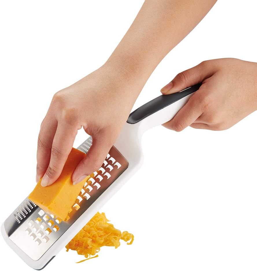 Zyliss SmoothGlide Dual Grater – White by Kitchen Niche