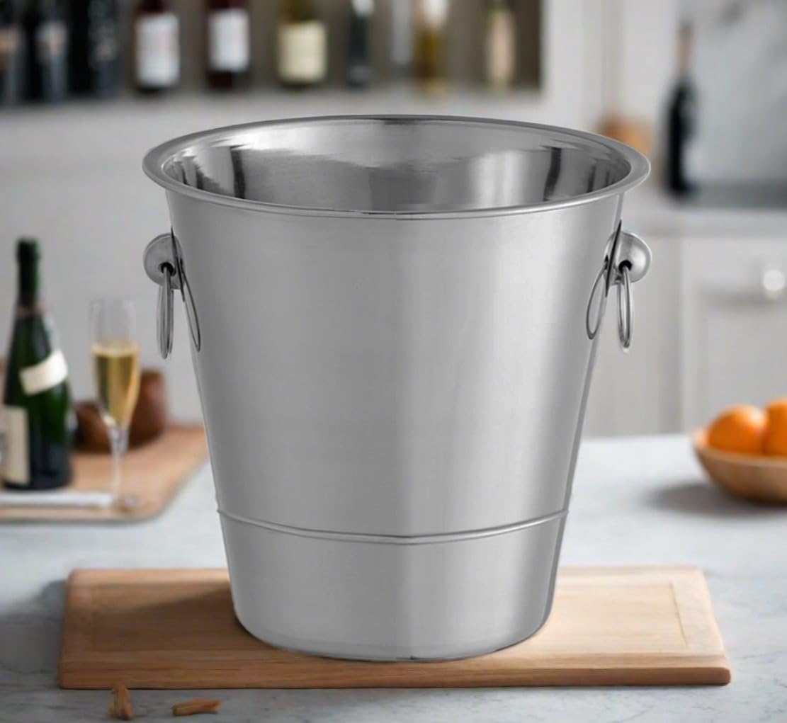 Cuisinox Stainless Steel Champagne/Wine Bucket – 20 x 20cm by Kitchen Niche