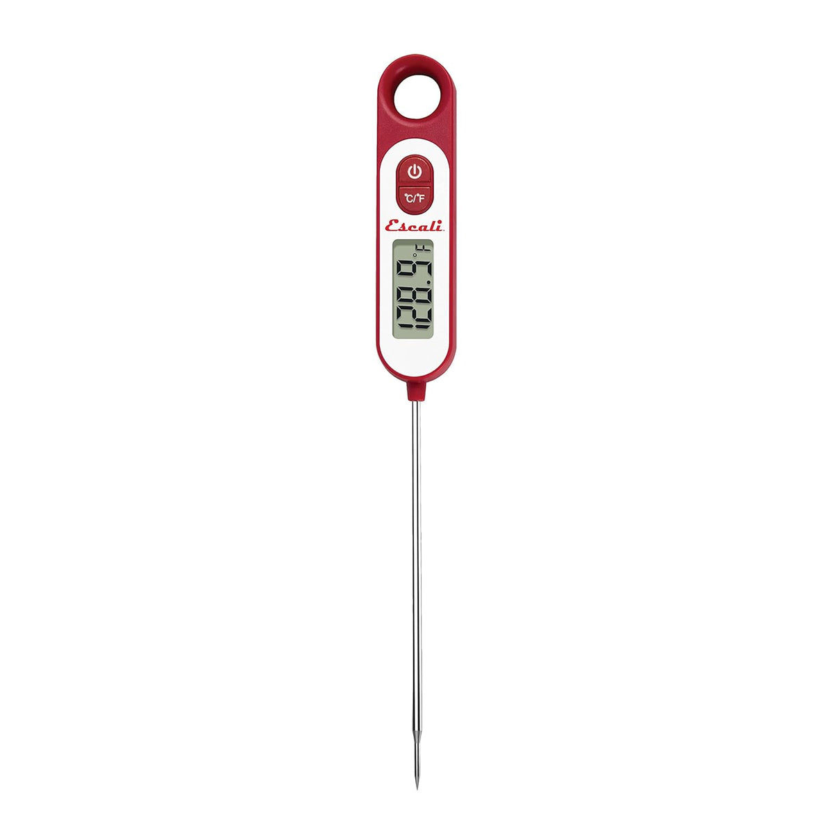 Escali Digital Long Stem Thermometer – Red