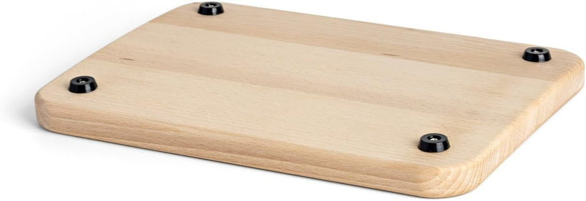 Marcato Premium Classic Beechwood Cutting Board, Medium – 30 x 22 x 2.5 cm