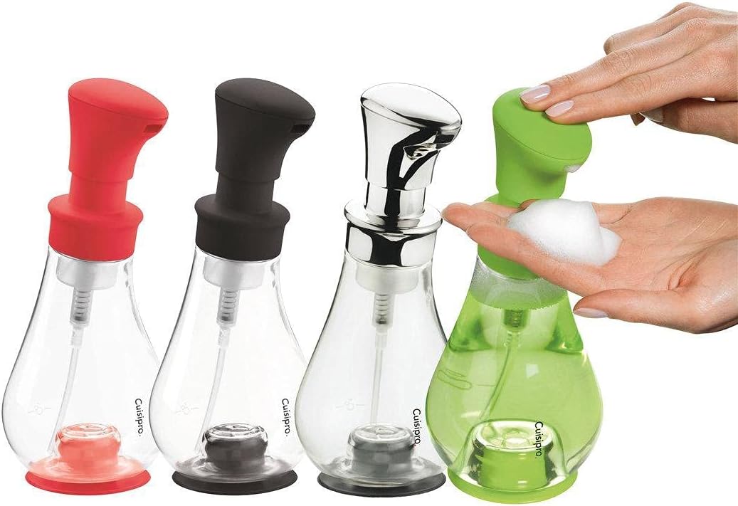 Cuisipro Foam Pump – 8.3" / 21 cm – Black Cuisipro by Kitchen Niche