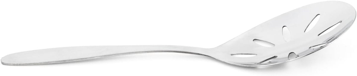 Fox Run Large Stainless Steel Slotted Serving Spoon