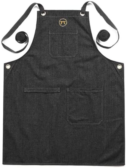 Outset Black Denim Griller’s Apron – One Size