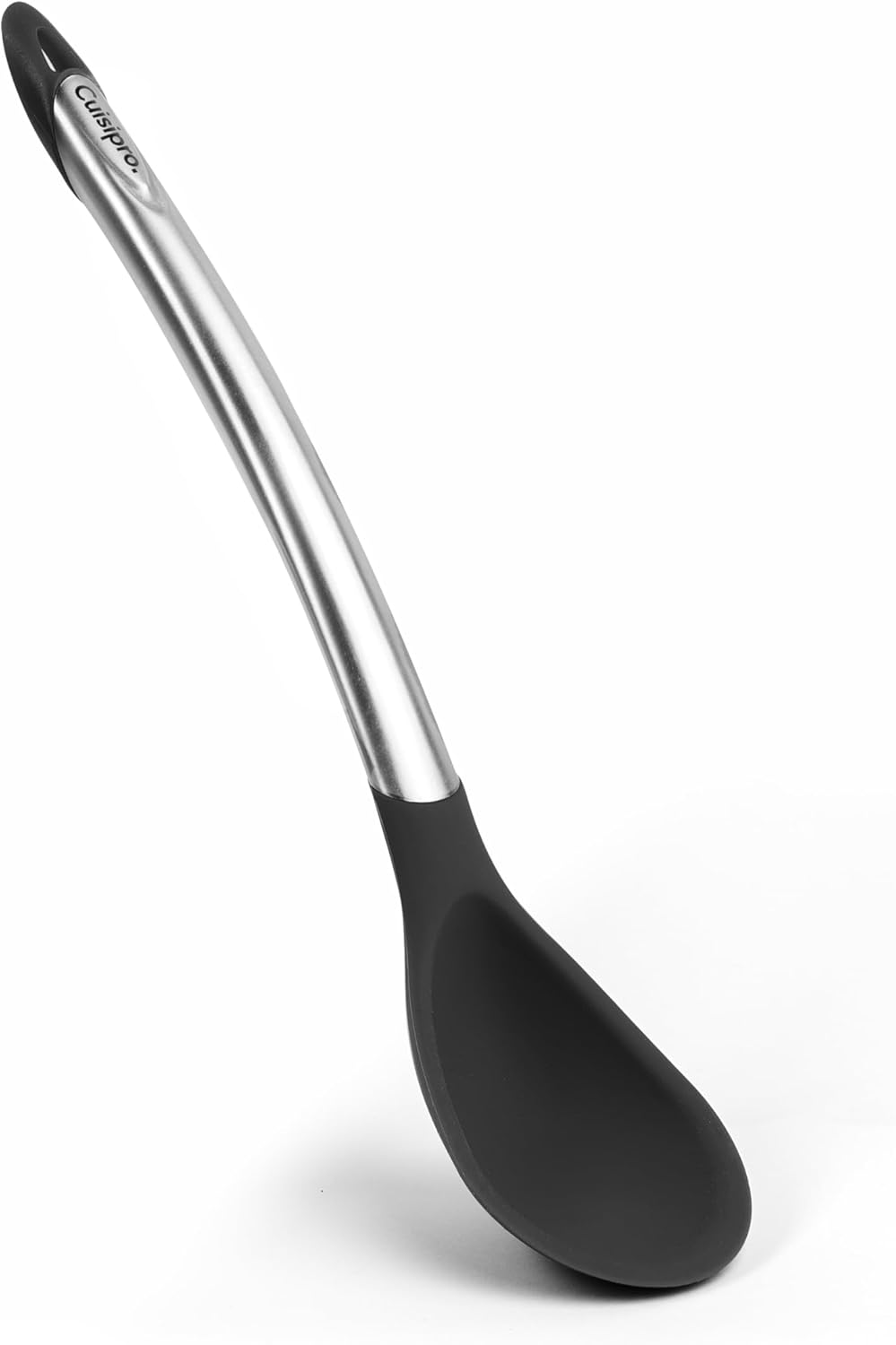 Cuisipro Silicone Spoon – 12" / 30.5 cm – Black (LFGB Silicone) Cuisipro by Kitchen Niche
