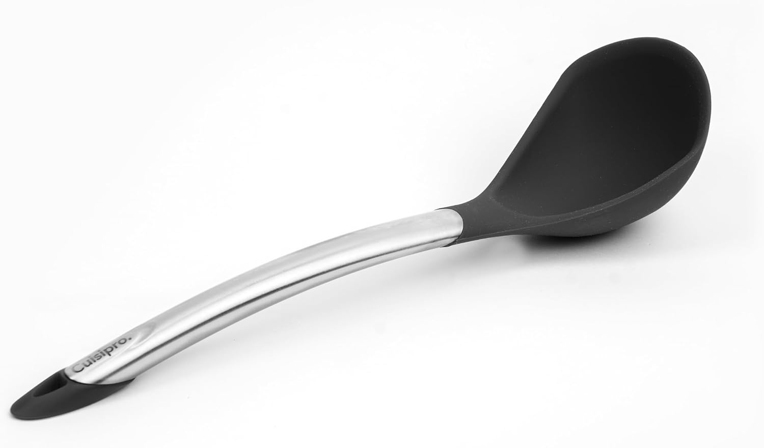 Cuisipro Silicone Ladle – 12.25" / 31 cm – Black (LFGB Silicone) Cuisipro by Kitchen Niche
