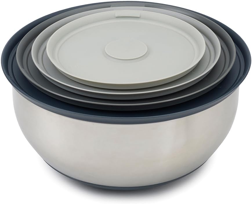 Joseph Joseph Nest Prep Bowl Set – 4-Piece – Stainless Steel Joseph Joseph by Kitchen Niche