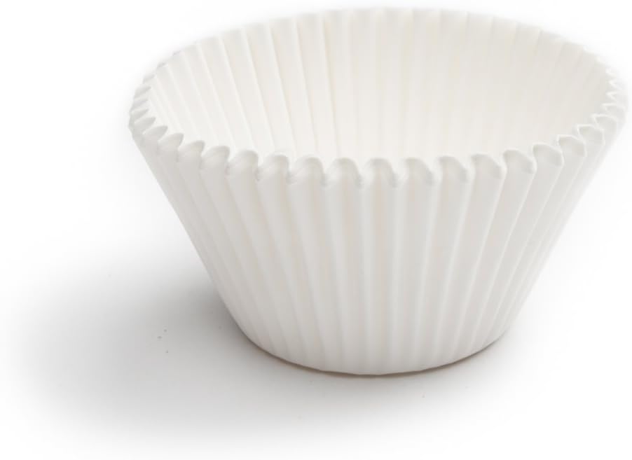 Fox Run White Texas Size Baking Cups Set of 24